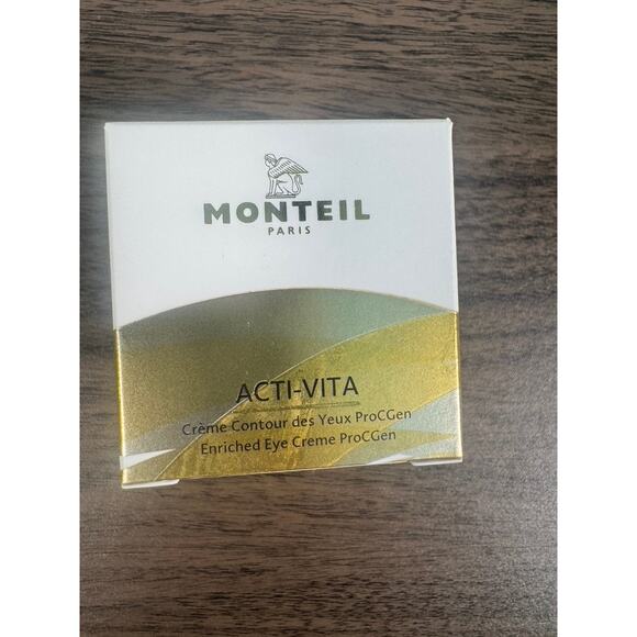 Monteil Paris Acti-Vita Enriched Eye Creme ProCGen 15ml – Anti-Aging Hydrating - Picture 1 of 7